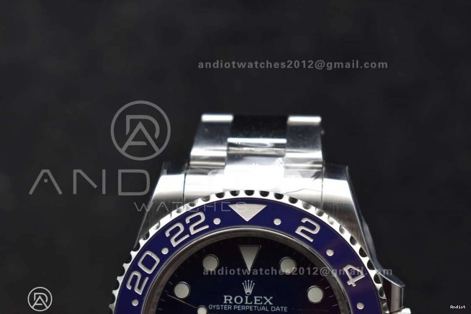 on Gold Weight BLRO Bracelet Dial Gain GMT Black VR3285 126719 Oyster CHS Best Factory Edition Master II 1:1 1109